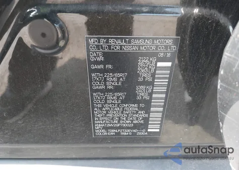 2016 Nissan Rogue S из США, поврежденный, VIN KNMAT2MV2GP730023